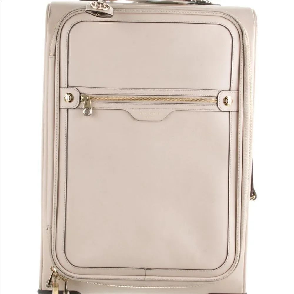 Henri Bendel W. 57th  Roller bag/ Carry on - Cream